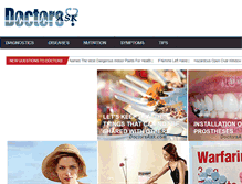 Tablet Screenshot of doctorsask.com